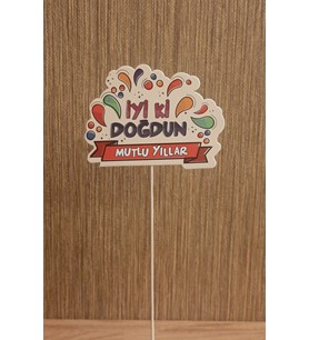 Doğum günü pankart